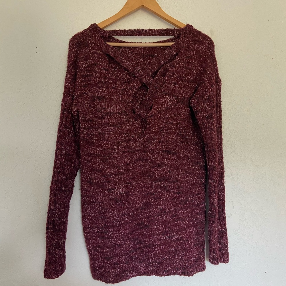 Xhilaration Hi-Low Sweater - Picture 2 of 3